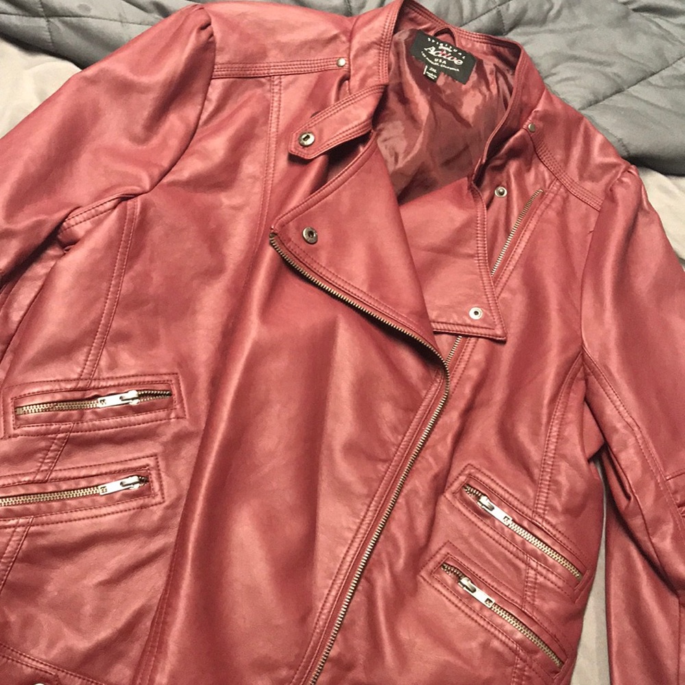 Pleather jacket